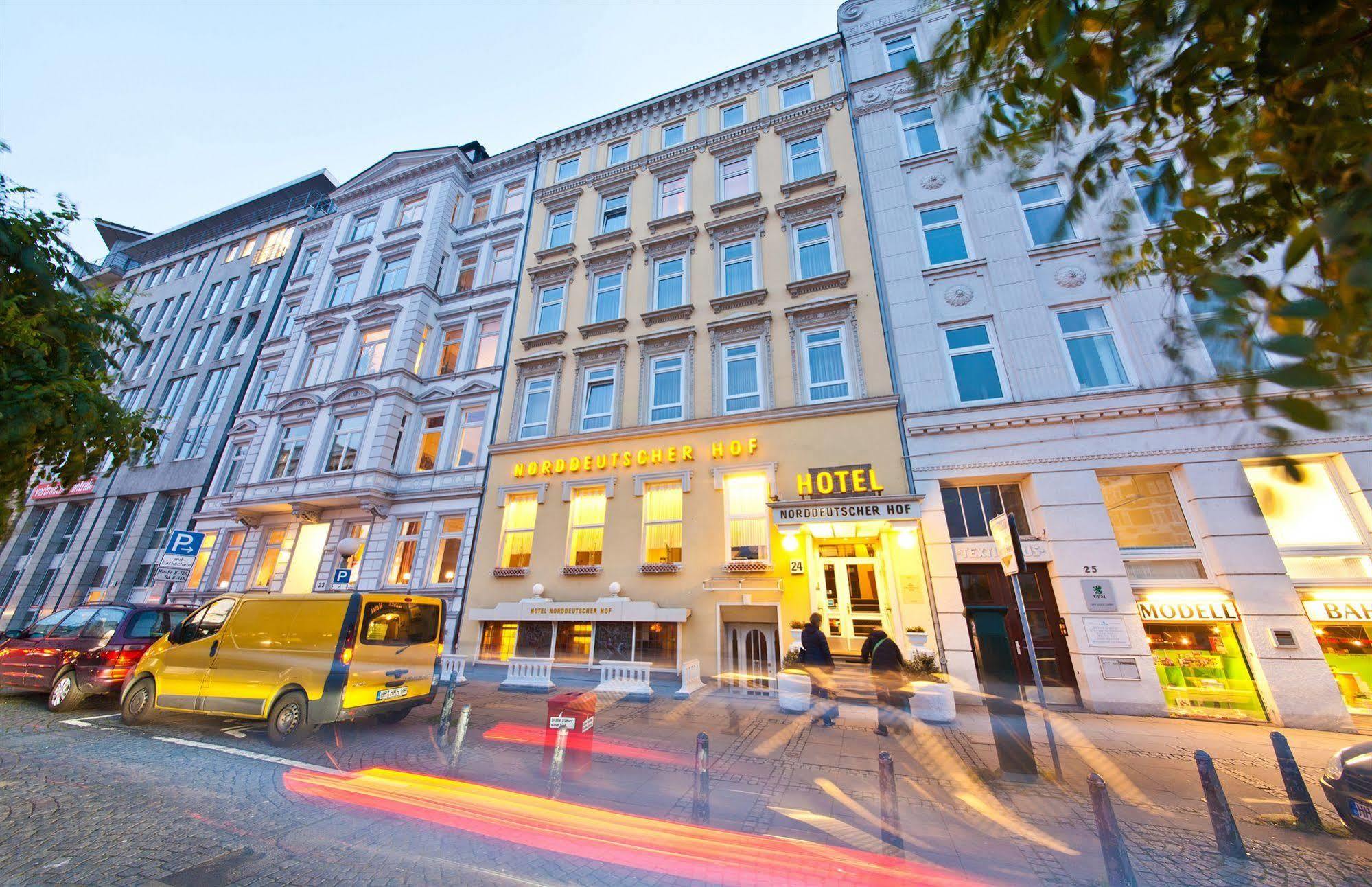 Hotel Norddeutscher Hof Hamburgo Exterior foto