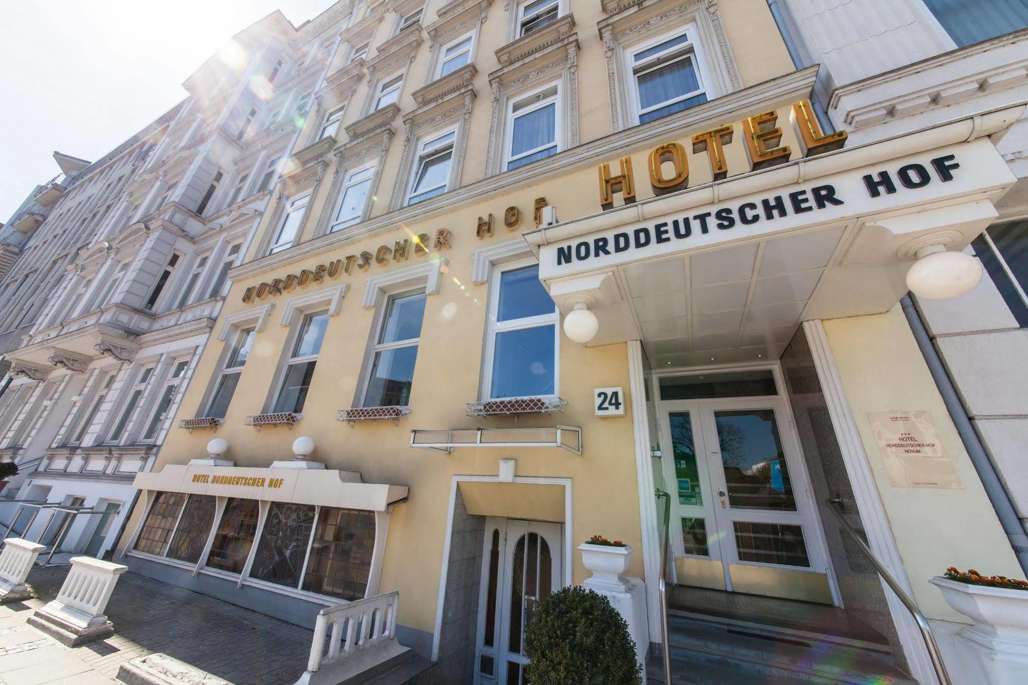 Hotel Norddeutscher Hof Hamburgo Exterior foto